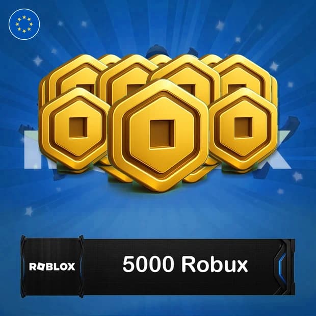 Roblox 5.000 Robux - Avrupa kapak görseli