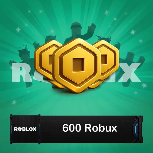 Roblox 600 Robux cover art