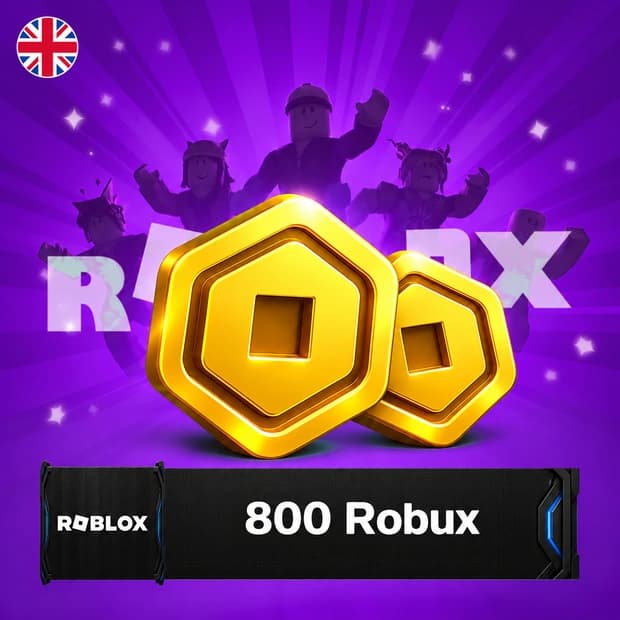 Roblox 800 Robux - Birleşik Krallık kapak görseli