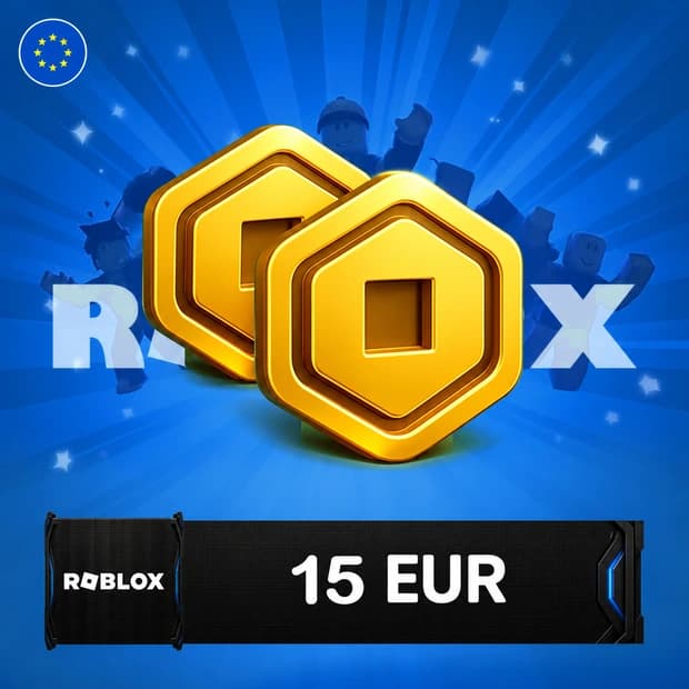 Roblox Robux 15 EUR - Europe cover art
