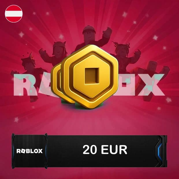 Roblox Robux 20 EUR - Avusturya kapak görseli