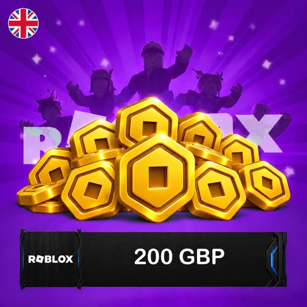 Roblox Robux 200 GBP - United Kingdom cover art