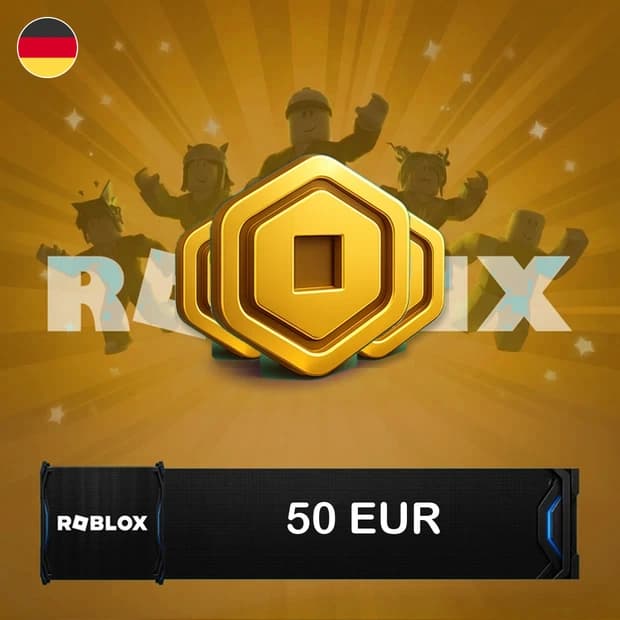Roblox Robux 50 EUR - Almanya kapak görseli