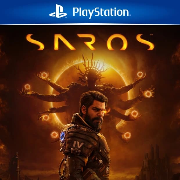 Saros - PS5 kapak görseli