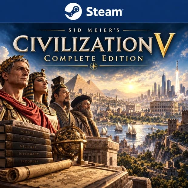 Sid Meier's Civilization V Complete Edition kapak görseli