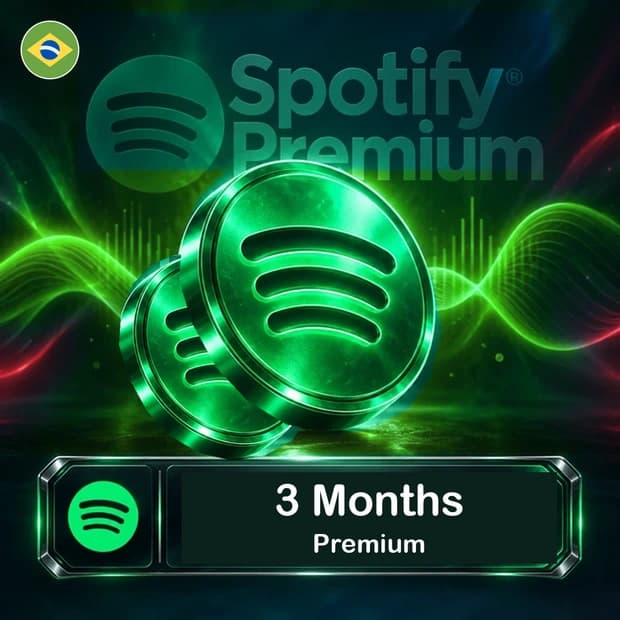 Spotify Premium 3 Month Subscription - Brazil cover art