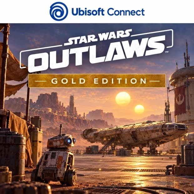 Star Wars Outlaws: Gold Edition — Ubisoft Connect cover art