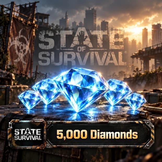 State of Survival 5,000 Diamonds cover art