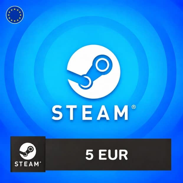 Steam Wallet Code 5 EUR - Europe