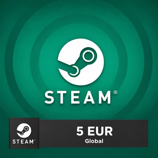Steam Wallet Code 5 EUR - Global cover art