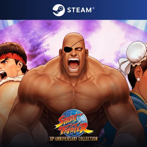Street Fighter 30th Anniversary Collection kapak görseli