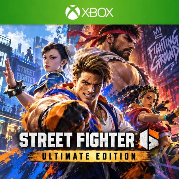 Street Fighter 6 Ultimate Edition — Xbox Series X/S kapak görseli