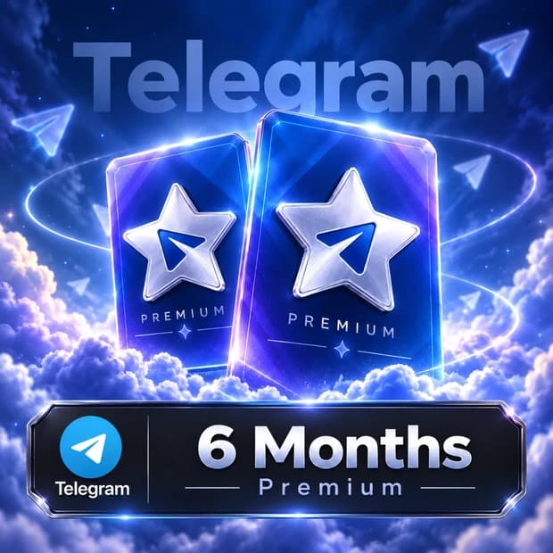 Telegram Premium 6 Months cover art
