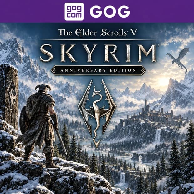 The Elder Scrolls V: Skyrim Anniversary Edition — GOG cover art