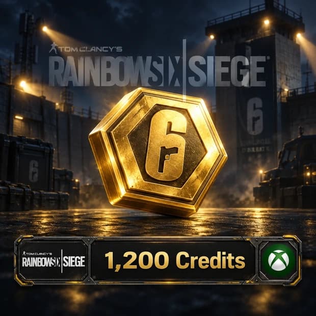 Rainbow Six Siege 1,200 Credits — Xbox One cover art