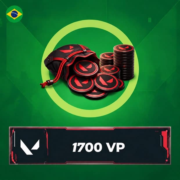 Valorant 1,700 VP - Brazil cover art