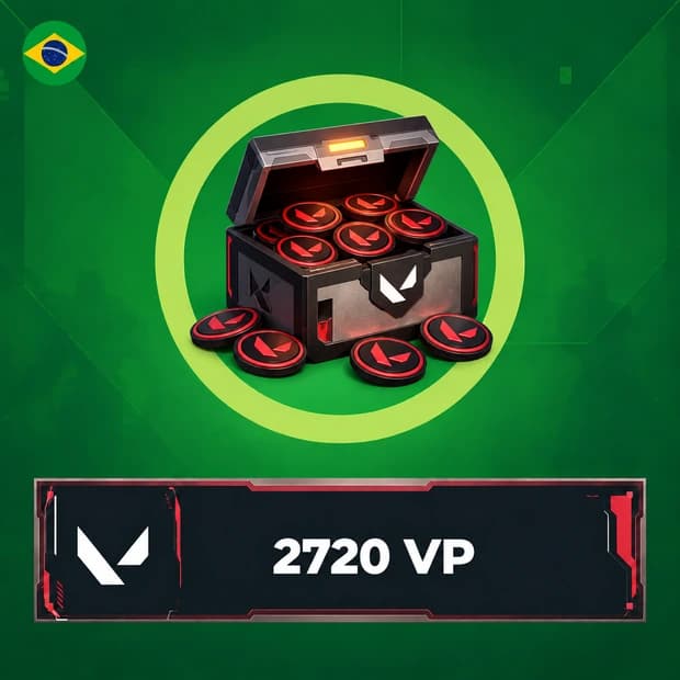 Valorant 2,720 VP - Brazil cover art