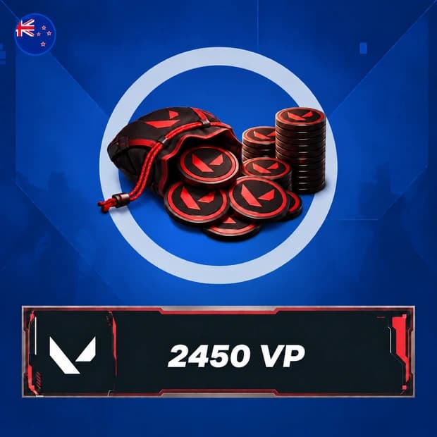 Valorant 2.450 VP - Yeni Zelanda kapak görseli