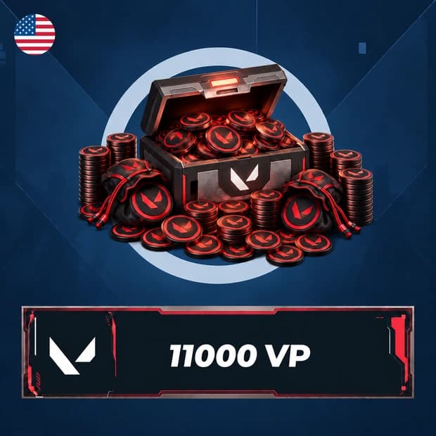Valorant 11,000 VP - USA cover art