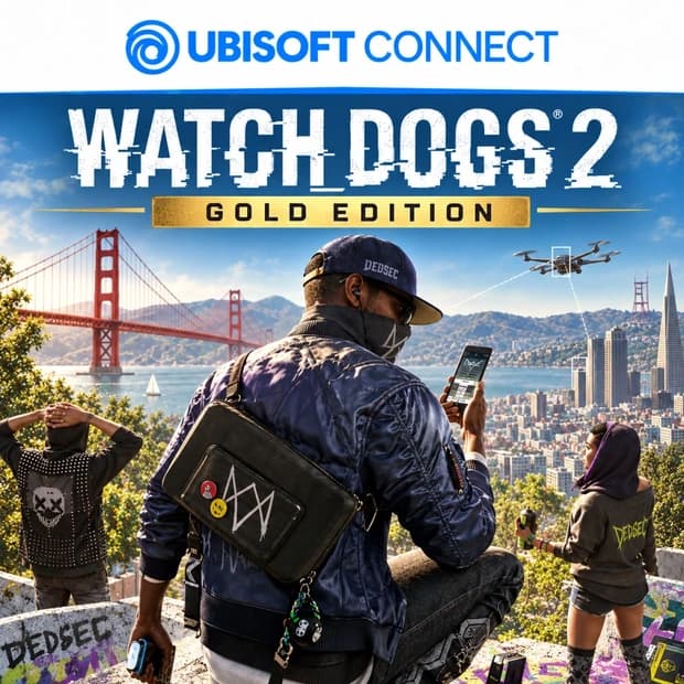 Watch Dogs 2 Gold Edition — Ubisoft Connect cover art