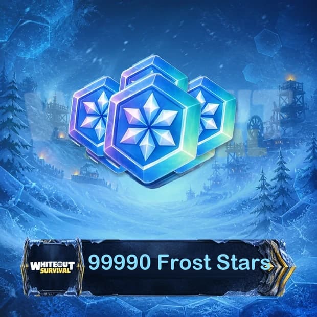 Whiteout Survival 99,990 Frost Star cover art