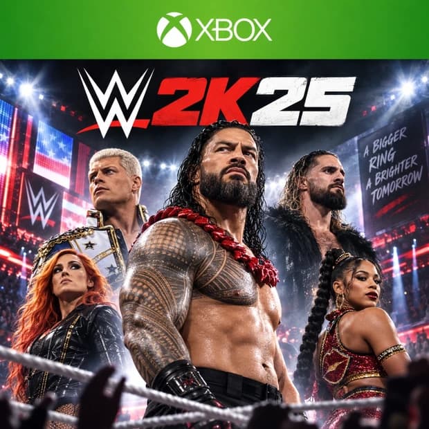 WWE 2K25 — Xbox One kapak görseli