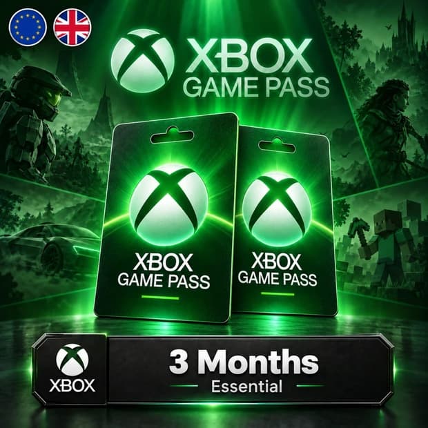 Xbox Game Pass Essential 3 Months - Europe