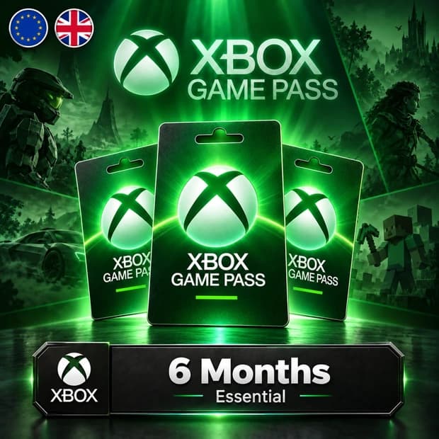 Xbox Game Pass Essential 6 Months - Europe