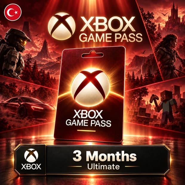 Xbox Game Pass Ultimate 3 Months - Turkey cover art