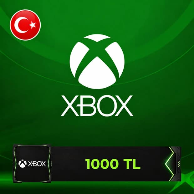 Xbox Live Gift Card 1,000 TL cover art