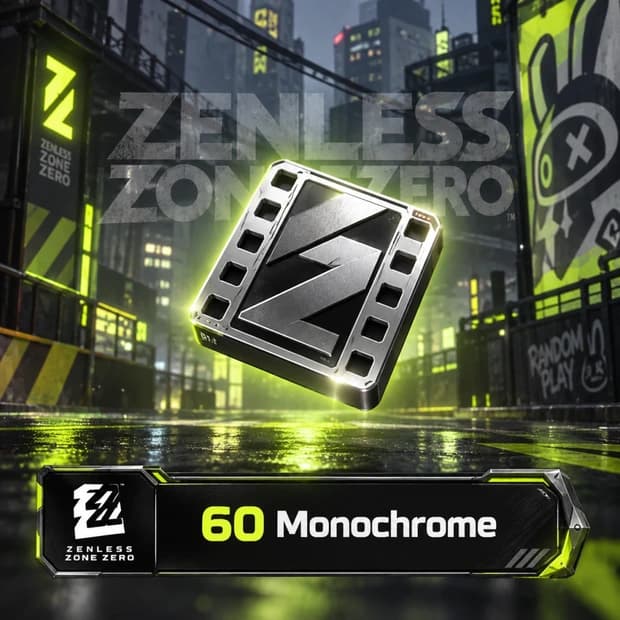 Zenless Zone Zero 60 Monochrome cover art