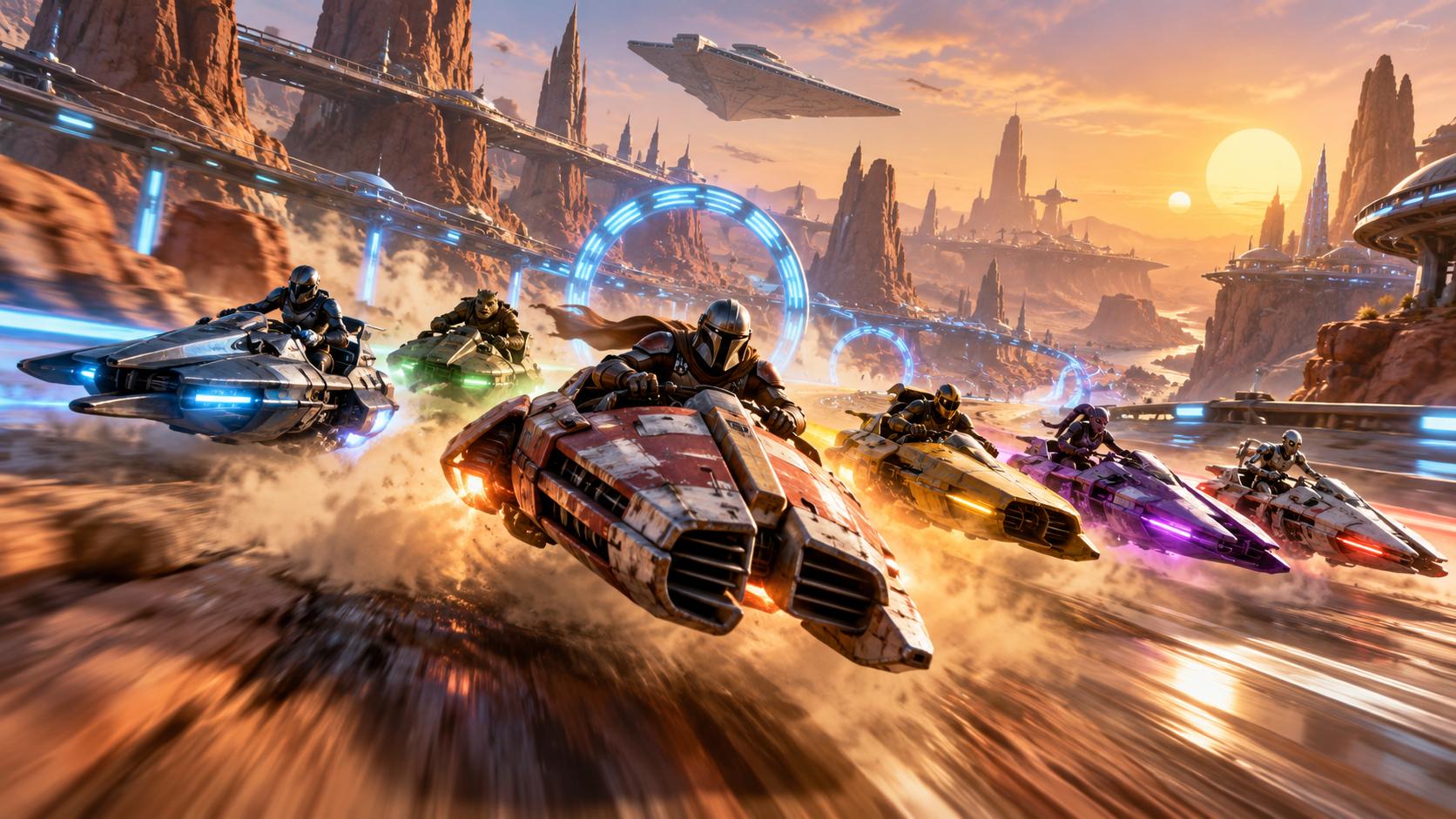 Star Wars Galactic Racer Patch: Six-Player Parties Have Arrived article cover